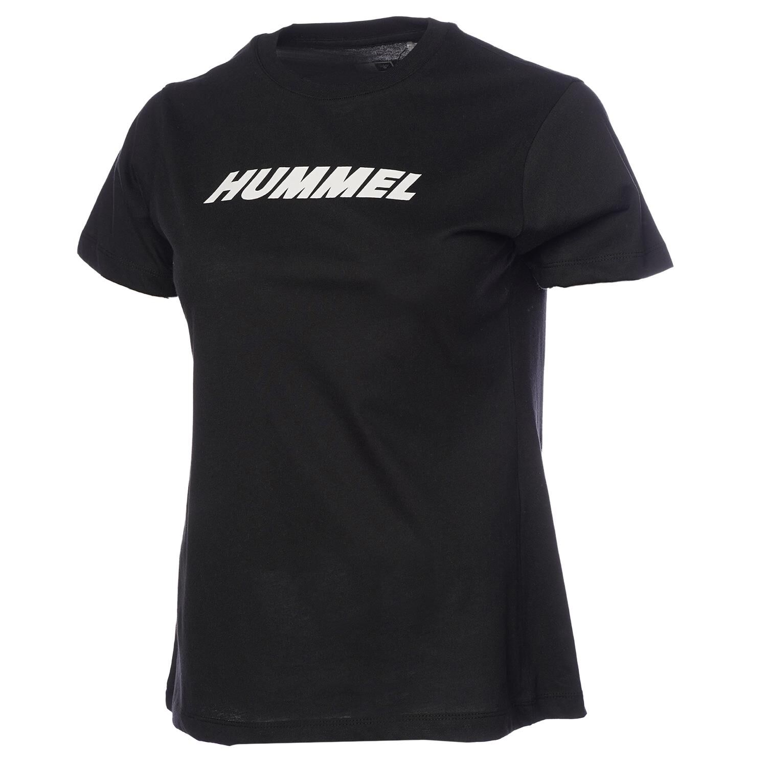 HUMMEL HMLT-TE ELEMENTAL LOGO COTTON TEE KADIN KISA KOL T-SHIRT