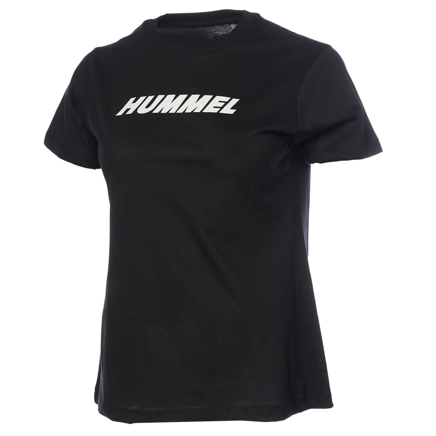 HUMMEL HMLT-TE ELEMENTAL LOGO COTTON TEE KADIN KISA KOL T-SHIRT