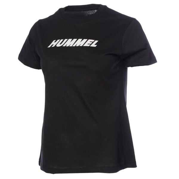 HUMMEL HMLT-TE ELEMENTAL LOGO COTTON TEE KADIN KISA KOL T-SHIRT