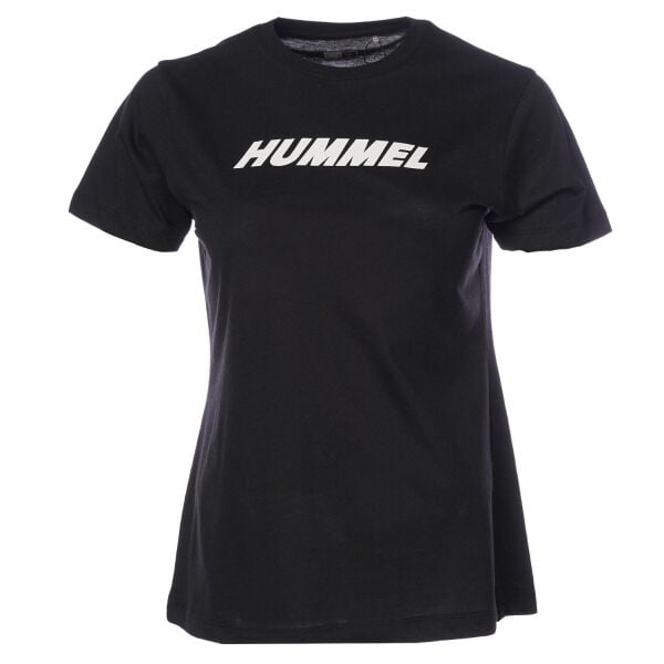 HUMMEL HMLT-TE ELEMENTAL LOGO COTTON TEE KADIN KISA KOL T-SHIRT
