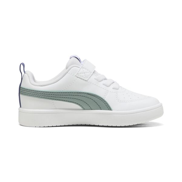 PUMA RİCKİE AC+ PS PUMA WHİTE-GREEN MOON-BLUE CRYSTAL ÇOCUK MODA AYAKKABI
