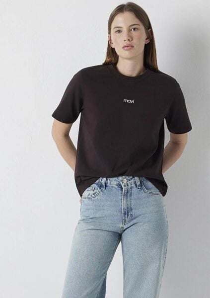 MAVİ KADIN LOGO T-SHIRT