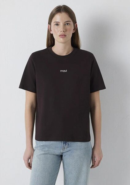 MAVİ KADIN LOGO T-SHIRT