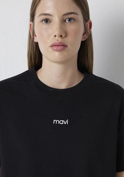 MAVİ KADIN LOGO T-SHIRT