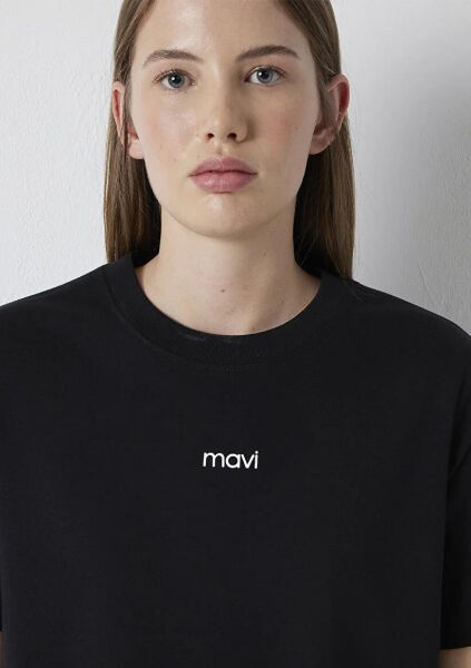 MAVİ KADIN LOGO T-SHIRT