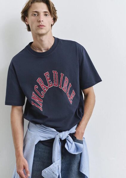 MAVİ INCREDIBLE TİŞÖRT ERKEK MODELLİ PENYE