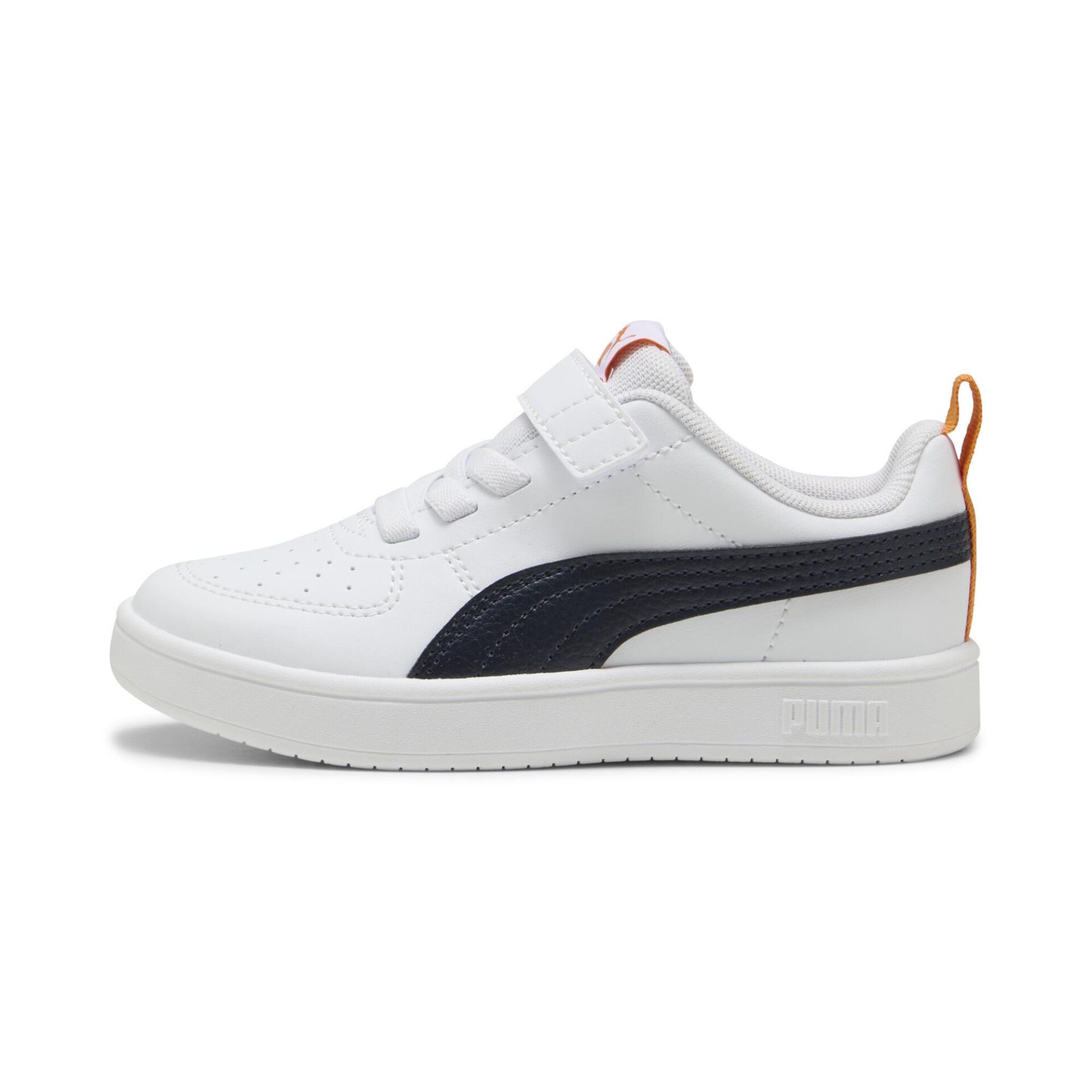 PUMA RİCKİE AC+ PS PUMA WHİTE-NEW NAVY-DARK POPPY ERKEK ÇOCUK MODA AYAKKABI