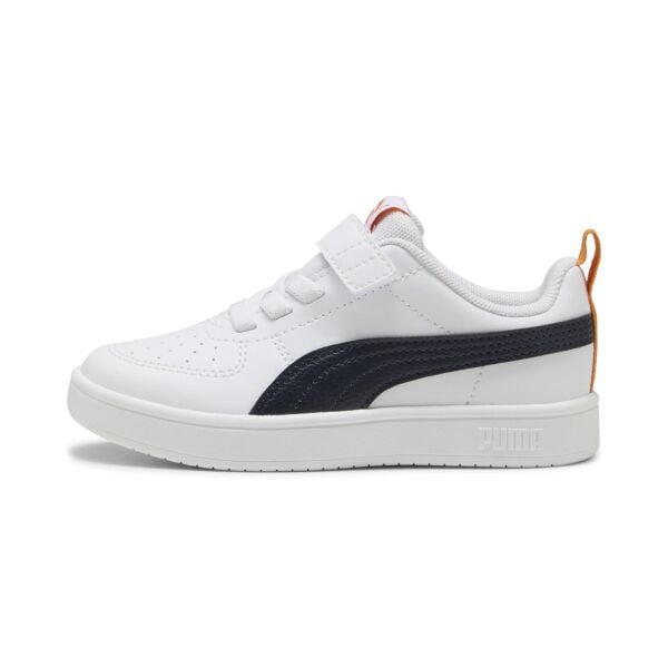 PUMA RİCKİE AC+ PS PUMA WHİTE-NEW NAVY-DARK POPPY ERKEK ÇOCUK MODA AYAKKABI