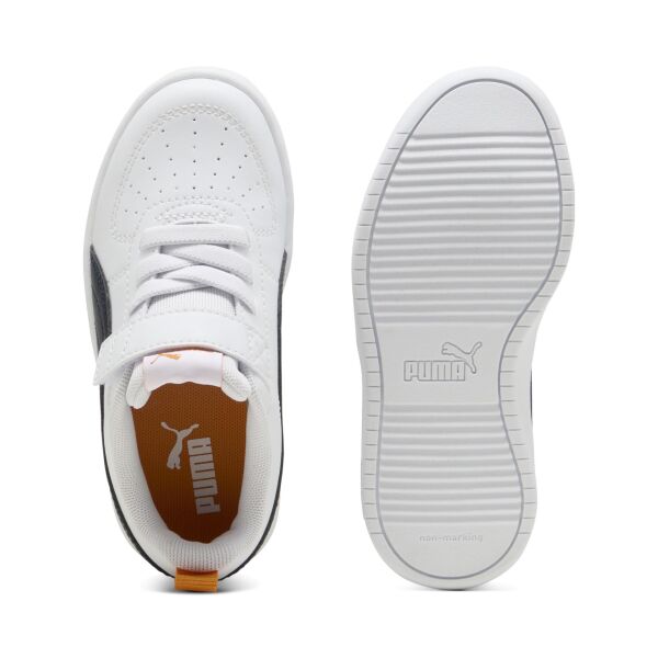 PUMA RİCKİE AC+ PS PUMA WHİTE-NEW NAVY-DARK POPPY ERKEK ÇOCUK MODA AYAKKABI