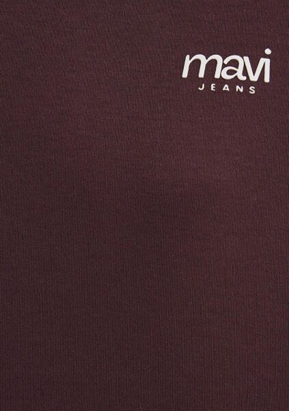 MAVİ MAVİ BASKILI TİŞÖRT KADIN LOGO T-SHIRT