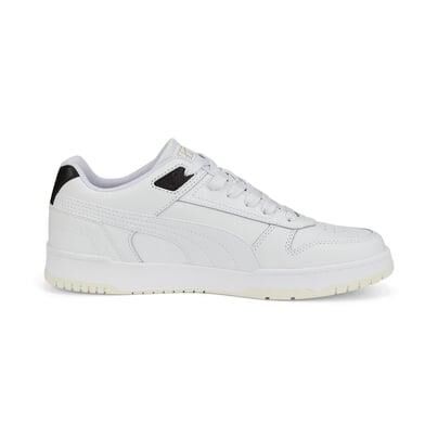 PUMA RBD GAME LOW PUMA WHITE-PUMA BLACK-PUMA UNISEX MODA AYAKKABI