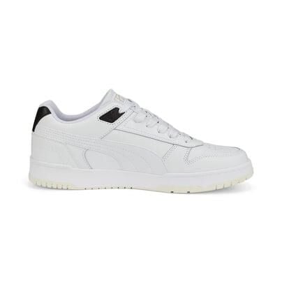 PUMA RBD GAME LOW PUMA WHITE-PUMA BLACK-PUMA UNISEX MODA AYAKKABI