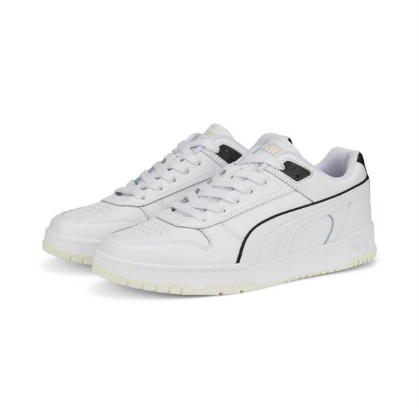 PUMA RBD GAME LOW PUMA WHITE-PUMA BLACK-PUMA UNISEX MODA AYAKKABI