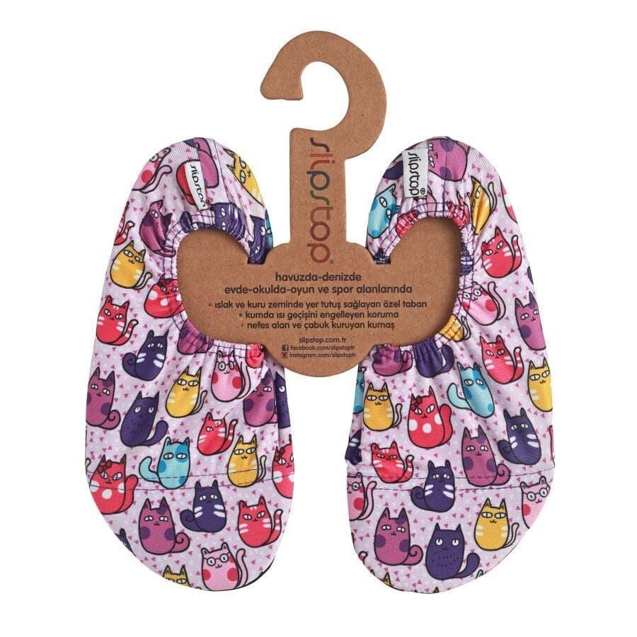 SLİPSTOP SLİP STOP CUP CATS KIZ ÇOCUK KAYDIRMAZ PATİK KIZ ÇOCUK KAYDIRMAZ PATİK
