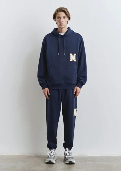 MAVİ ACADEMY ERKEK KAPÜŞONLU SWEATSHIRT