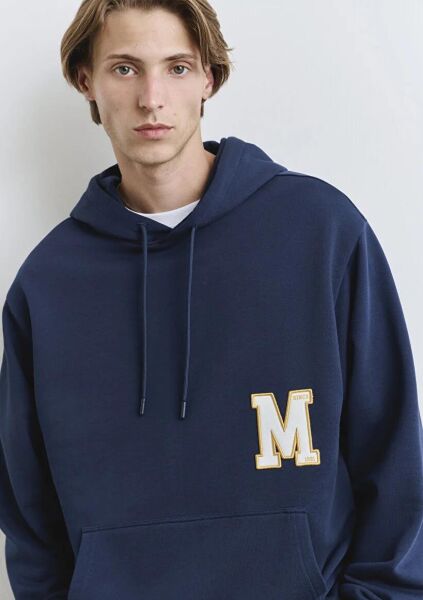 MAVİ ACADEMY ERKEK KAPÜŞONLU SWEATSHIRT