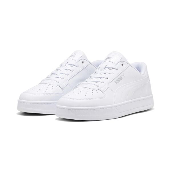 PUMA PUMA CAVEN 2.0 PUMA WHİTE-PUMA SİLVER UNISEX SNEAKER