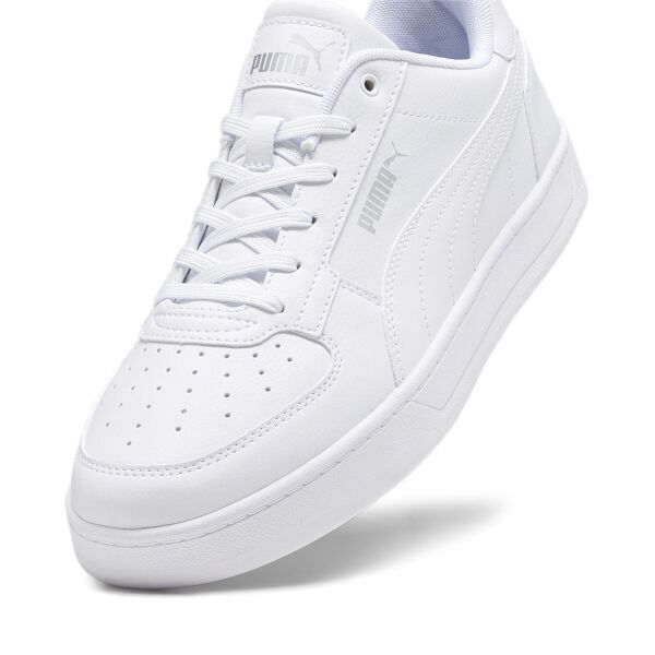 PUMA PUMA CAVEN 2.0 PUMA WHİTE-PUMA SİLVER UNISEX SNEAKER