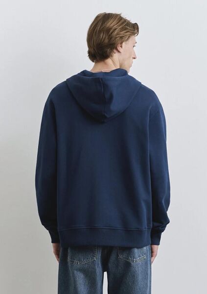 MAVİ MJ FULL ZIP KAPÜŞONLU SWEATSHIRT ERKEK KAPÜŞONLU CEKET