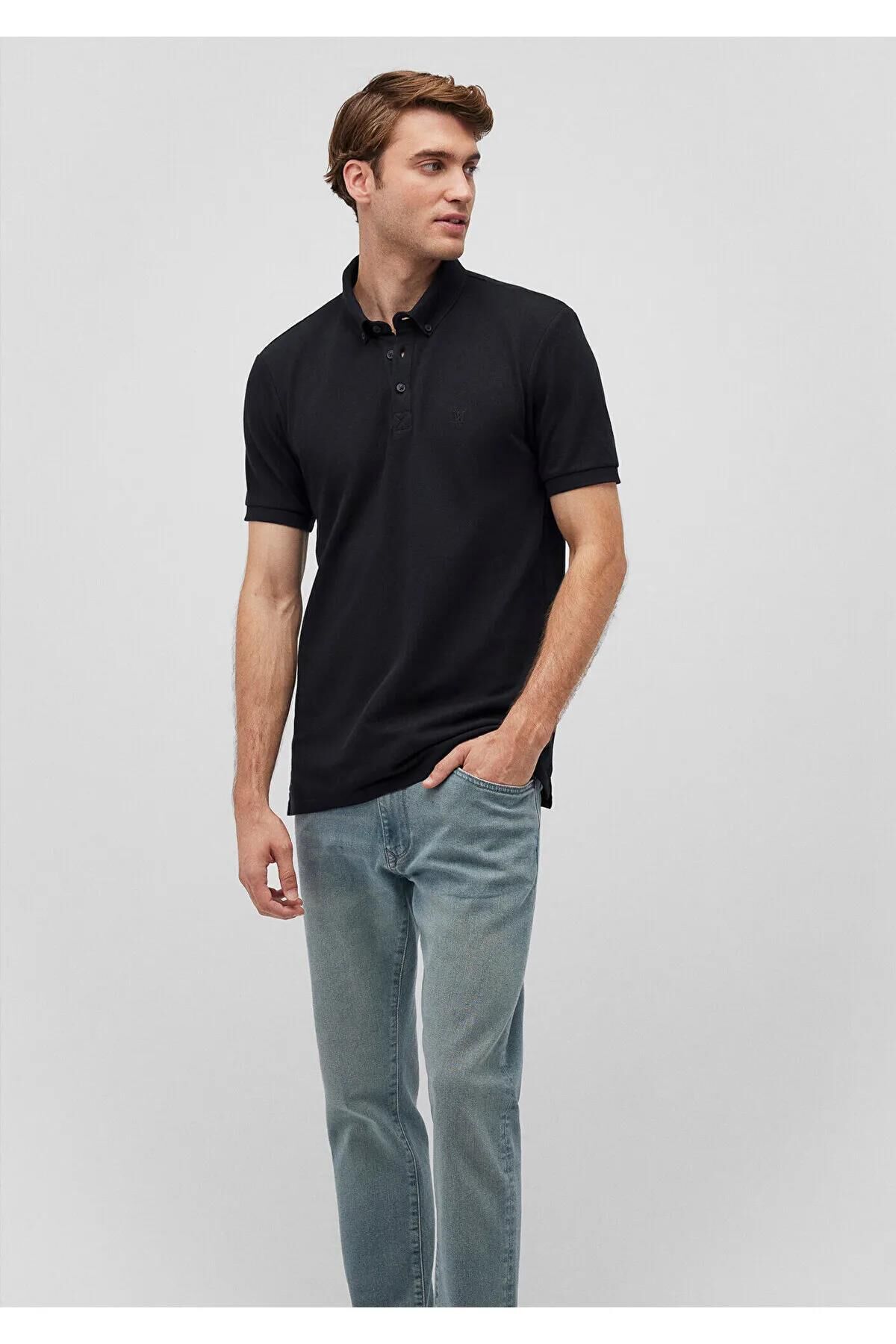 MAVİ POLO TİŞÖRT ERKEK POLO T-SHIRT