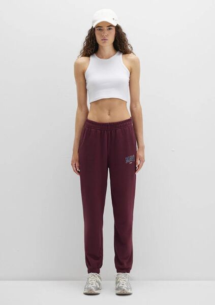 MAVİ ÖRME PANTOLON KADIN EŞOFMAN ALTI