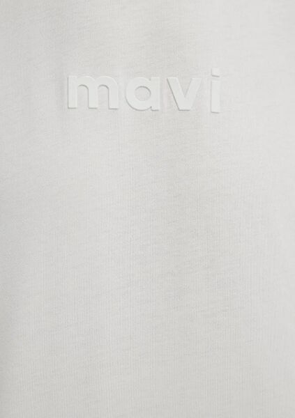 MAVİ BASKILI ERKEK LOGO T-SHIRT