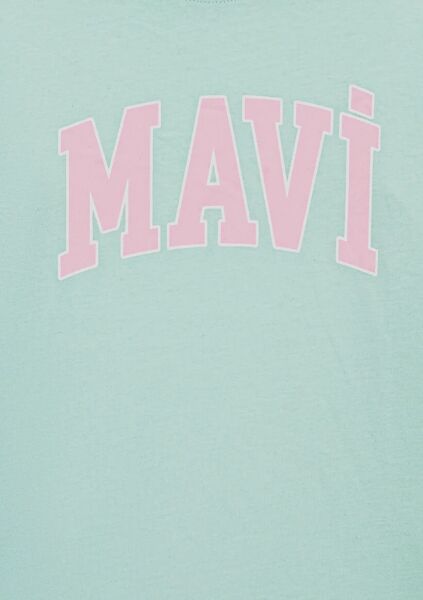 MAVİ MAVİ LOGO TİŞÖRT KIZ ÇOCUK LOGO T-SHIRT