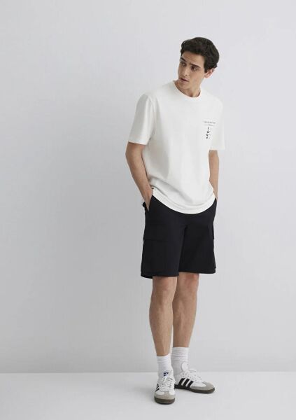 MAVİ KARGO ŞORT ERKEK DOKUMA ŞORT