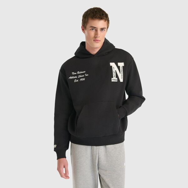 NEW BALANCE NB LIFESTYLE UNISEX HOODIE UNISEX KAPÜŞONLU SWEATSHIRT