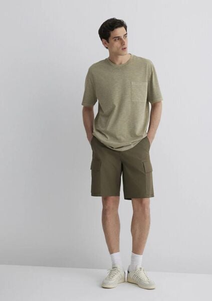 MAVİ KARGO ŞORT ERKEK DOKUMA ŞORT