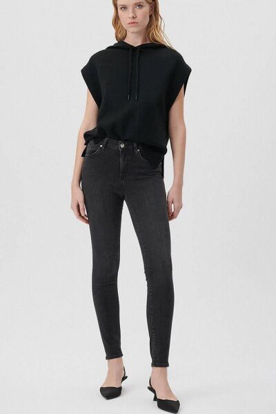 MAVİ TESS MID GREY STR KADIN DENIM PANTOLON