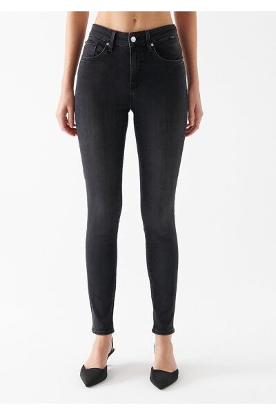 MAVİ TESS MID GREY STR KADIN DENIM PANTOLON