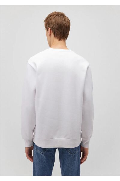 MAVİ MİAV BASKILI SWEATSHIRT ERKEK SWEATSHIRT