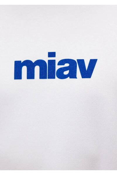 MAVİ MİAV BASKILI SWEATSHIRT ERKEK SWEATSHIRT