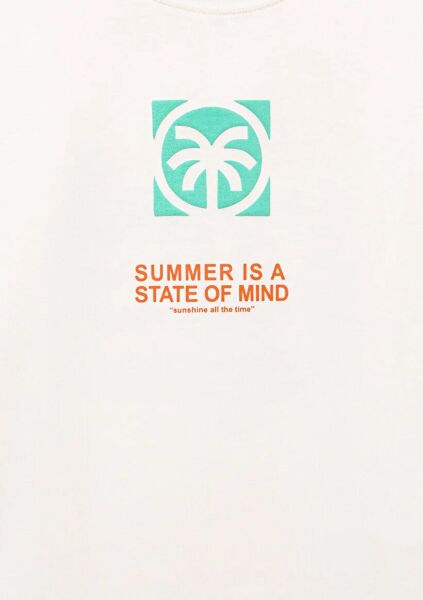 MAVİ PALMİYE BASKILI ERKEK ÇOCUK MODELLİ PENYE