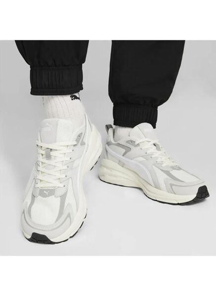 PUMA HYPNOTİC LS WARM WHİTE-PUMA WHİTE-GLACİAL GRAY UNISEX MODA AYAKKABI