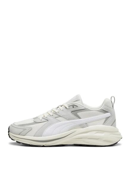 PUMA Hypnotic LS Warm White- White-Glacial Gray UNISEX MODA AYAKKABI
