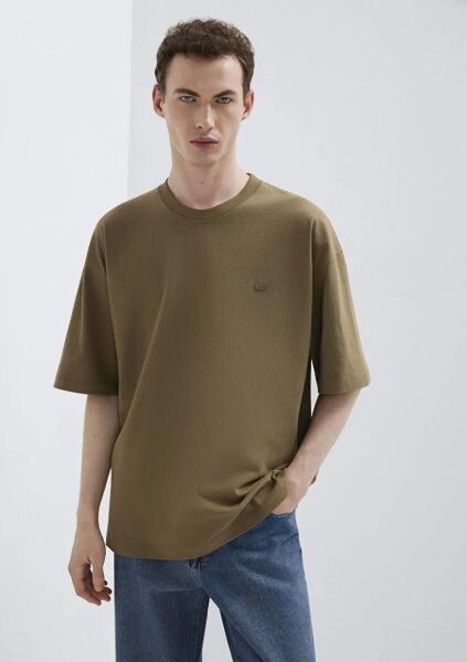 MAVİ KISA KOL LOGO ERKEK BASIC, SEMI BASIC