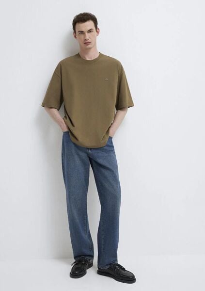 MAVİ KISA KOL LOGO ERKEK BASIC, SEMI BASIC