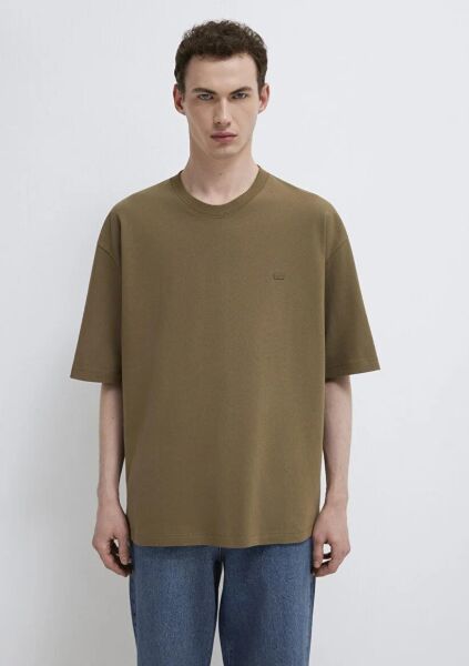 MAVİ KISA KOL LOGO ERKEK BASIC, SEMI BASIC