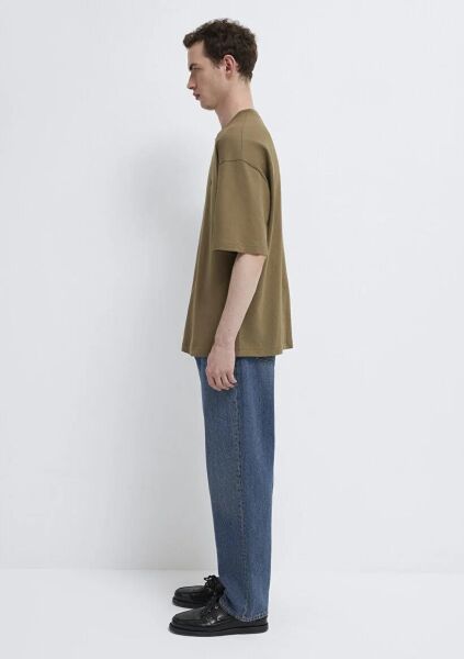 MAVİ KISA KOL LOGO ERKEK BASIC, SEMI BASIC