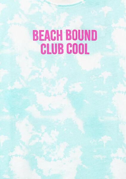 BEACH BOUND BATİK BASKILI TİŞÖRT