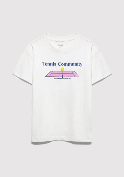 MAVİ KEDİ BASKILI KIZ ÇOCUK TİŞÖRT