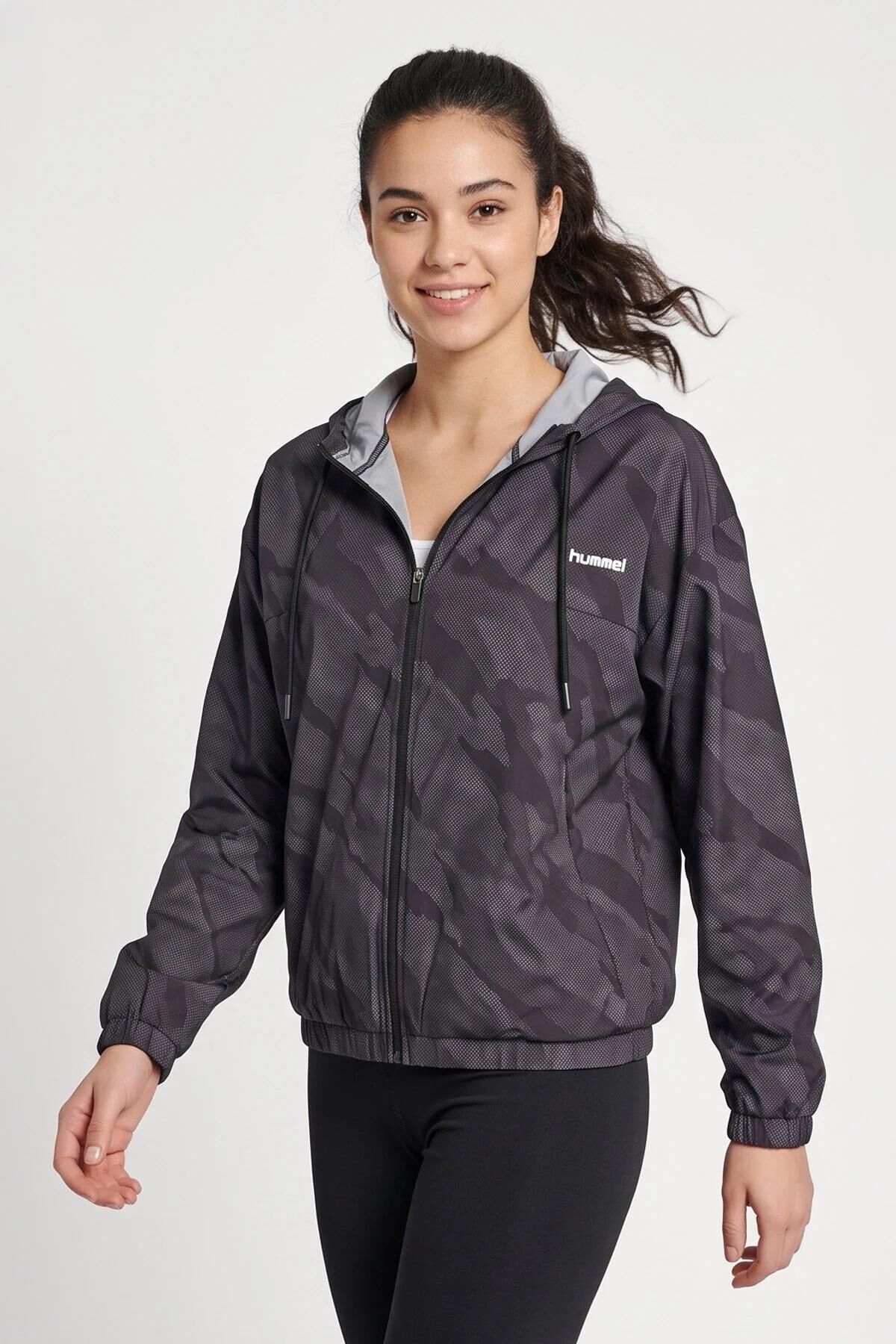 HUMMEL HMLBRONTE ZIP HOODIE KADIN SWEATSHIRT