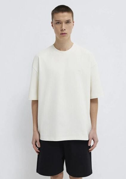 MAVİ KISA KOL LOGO ERKEK BASIC, SEMI BASIC