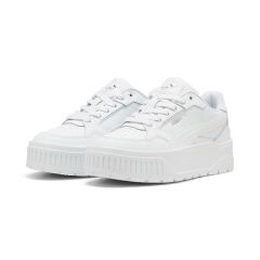 PUMA KARMEN II IDOL PUMA WHİTE-PUMA WHİTE-PUMA SİLVER KADIN SNEAKER