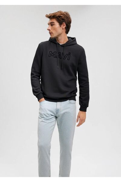 MAVİ BASKILI SWEATSHIRT ERKEK SWEATSHIRT