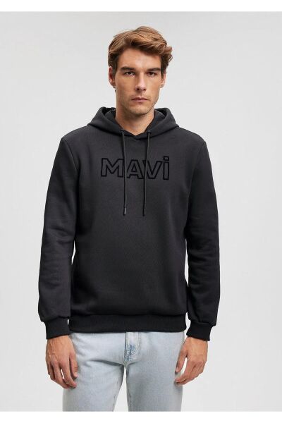 MAVİ BASKILI SWEATSHIRT ERKEK SWEATSHIRT