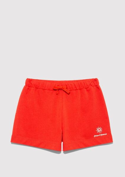 MAVİ JEANS BASKILI KIZ ÇOCUK ÖRME ŞORT