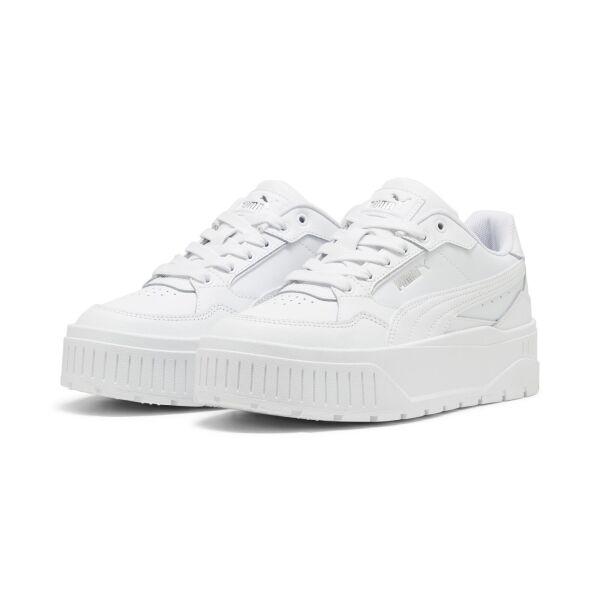 PUMA KARMEN II IDOL PUMA WHİTE-PUMA WHİTE-PUMA SİLVER KADIN MODA AYAKKABI